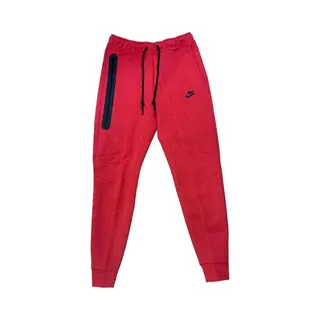 Nike Jogginghose Nsw Tech Fleece 24 - Rot/schwarz, Größe X-Small