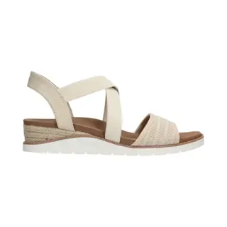 Skechers Arch Fit Beach Kiss-Boho Beyo Dames Sneakers - Naturel