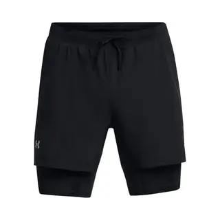 Under Armour Men's Launch 5'' 2-in-1 Short Pants Black