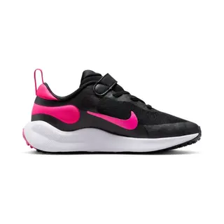Nike Boy's Unisex Kids Revolutin 7 Sneaker, Black Hyper Pink White, 13 Uk Child