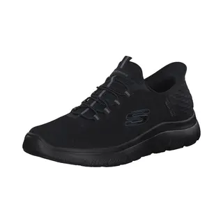 Skechers Herren Summits High Range Turnschuhe, Black Mesh/Trim, 43 Eu