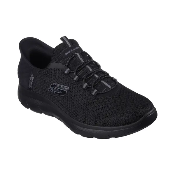 Skechers For Man. 232457 Slip-ins Summits High Range Shoes Black (45), Flat, Laces, Casual thumbnail