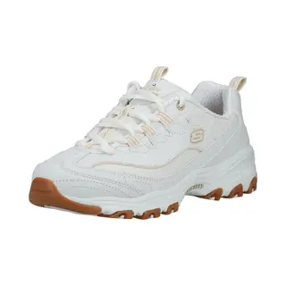 Skechers Women's D'Lites Good Neutral Sneaker, White, 3 Uk
