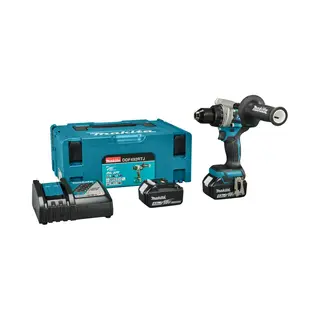 Makita DDF492RTJ 18V Li-ion Accu Boor-/schroefmachine Set (2x 5.0Ah Accu) In Mbox - Koolborstelloos