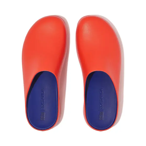 FitFlop Shuv X Roksanda Leather Clogs thumbnail
