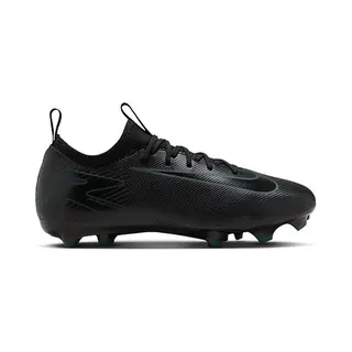 Nike Unisex Kids Zoom Vapor 16 Academy Fg/Mg Football Shoe, Black Deep Jungle, 2.5 Uk