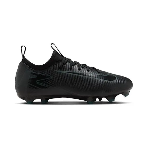 Nike Unisex Kids Zoom Vapor 16 Academy Fg/Mg Football Shoe, Black Deep Jungle, 2.5 Uk thumbnail