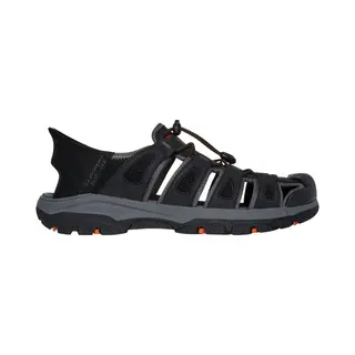 Skechers Men's Tresmen-Norvick Fisherman Sandal, Black, 9