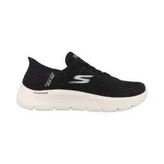 Skechers Damen Go Walk Flex Hands Free Slip-ins-Grand Entry Sneaker Sneakers, Schwarz/weiß, 41 Eu