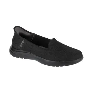 Skechers Women's On-The-go Flex-Clover Hands Free Slip-ins Loafer, Black, 3 Uk
