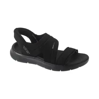 Skechers, Damen, Sandalen, Go Walk Flex Zandal-Enticing - Dames Sandalen - Zwart, Schwarz, (39)