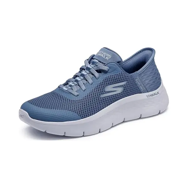 Skechers Women's Go Walk Flex Hands Free Slip-ins-Grand Entry Sneaker, Blue, 9 Uk thumbnail