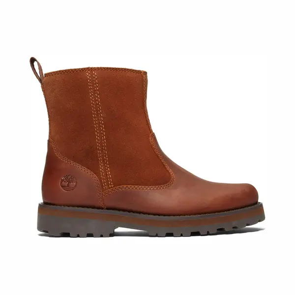 Timberland Kids Courma Mid Warm Lined Boots In Brown thumbnail