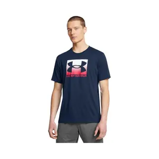 Under Armour Ua M Boxed Sports Updated Ss - Short Sleeve - Tops - Academy/Red - Size, Md