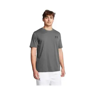 Under Armour Sportsyle Left Chest T-Shirt Rauchgrau - M