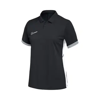 Nike FZ9761-010 W Nk Df ACD25 Ss Polo Sweatshirt Damen Black/Wolf Grey/White/White Größe M