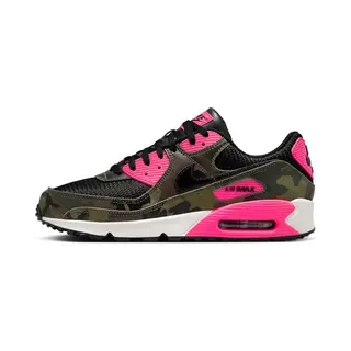 Nike Air Max 90 Premium Baskets Pour Homme, Sequoia Black Hyper Pink, 44.5 Eu