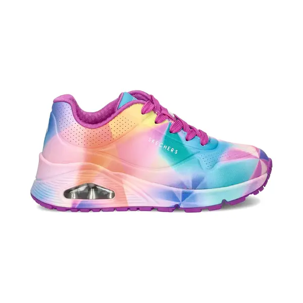 Skechers Mädchen Uno Gen1 - Prism Burst Sneaker, Violett Mehrfarbig, 35 Eu thumbnail