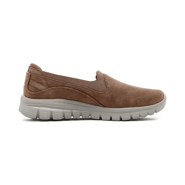 Skechers Women's Graceful Leaning In Slip-On Sneakers, Chestnut Microleather/Knit, 7 Uk thumbnail