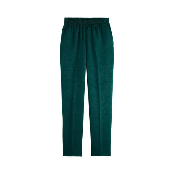 Scotch & Soda Maia Pull On Jacquard Pant Dames Broek - Maat S thumbnail