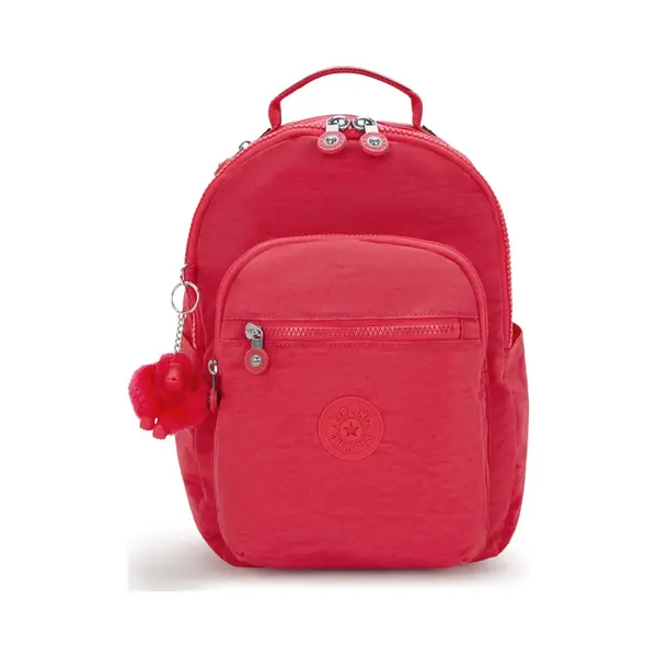 Kipling Kleiner Rucksack Mit Tablet-fach Resort Pink 56% Recycled Polyamide, 44% Polyamide thumbnail