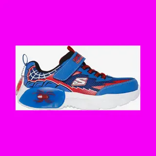 Skechers Creature-Crawlers Jungen Schuhe Blau Rot - 37