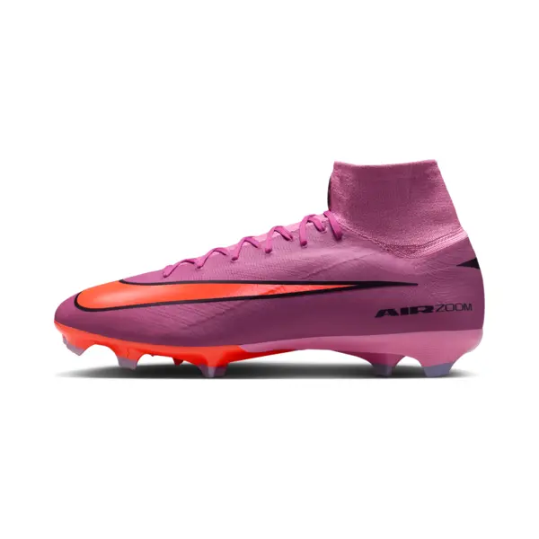 Nike Mercurial Superfly 10 Pro Firm-Ground High-Top Football Boot - Pink thumbnail