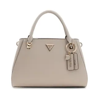 Guess, Damen, Handtasche, Noelle Ii Luxury Satchel, Beige