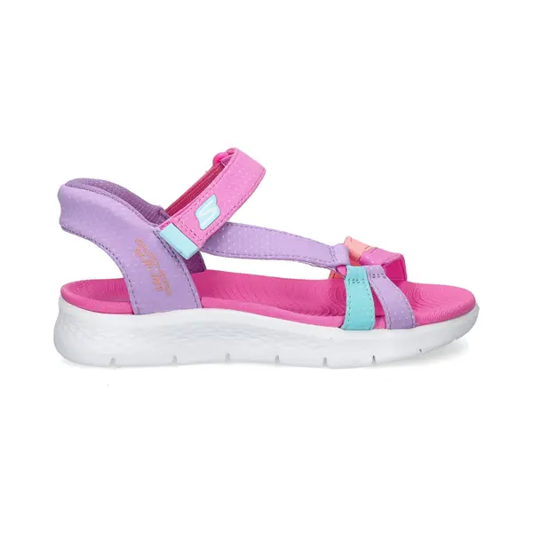 Sandalen Skechers Slip-Ins, Go Walk Flex Sandal - Lots Of Sol 303028L/Mlt Violett thumbnail