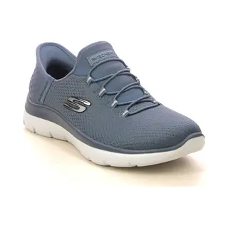 Skechers Slip Ins Summits Slt Slate Blue Womens Trainers 150123 In A Plain Textile In Size 7