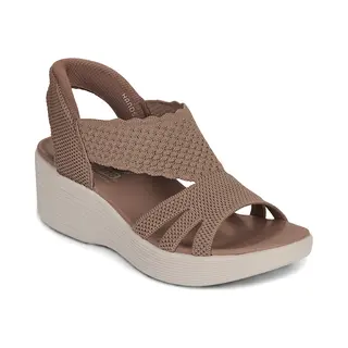 Skechers Parallel Lite Summer Invite Damen-Sneaker, Mokka, 36 Eu