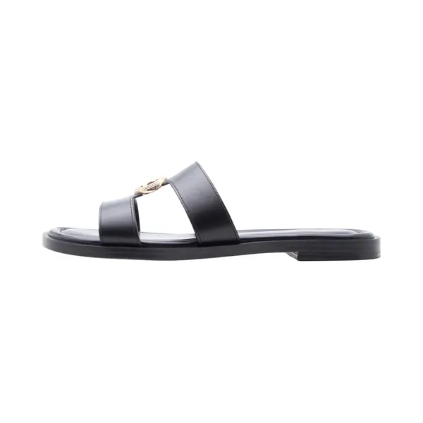 Michael Michael Kors Mk Sandale Erin Aus Leder - Schwarz - Michael Kors thumbnail