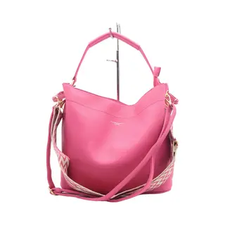Flora & Co - Bag In Bag/tas In Tas - Handtas/crossbody - Fashion Riem - Fuchsia