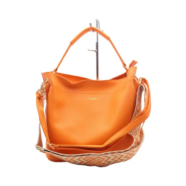 Flora & Co - Bag In Bag/tas In Tas - Handtas/crossbody - Fashion Riem - Oranje thumbnail