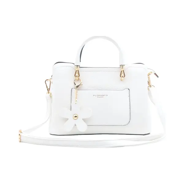 Flora & Co - Trendy Handtas - Wit thumbnail