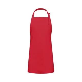 Benza Schort Keukenschort Voor Kinderen - Rood - 50 X 60 Cm