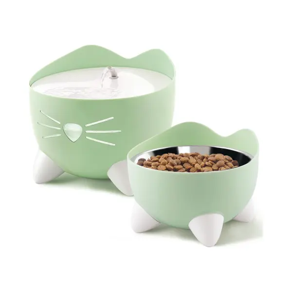 Catit Design Catit Pixi Trinkbrunnen Combo Kit - Grün thumbnail