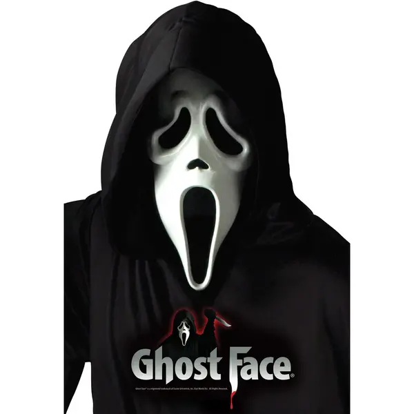 Fun World Scream 4 Spookmasker Met Lijkwade, Accessoires Voor Volwassenen thumbnail