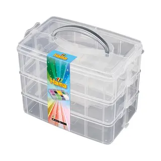 Hama Strijkkralen Opbergbox Groot Met 3 Lades