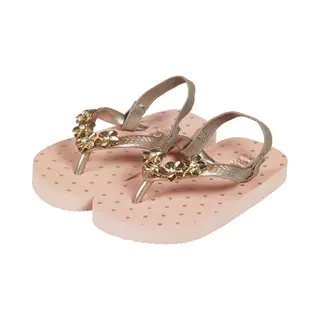 Xq Footwear - Teen - Slippers - Enkelbandje - Bloemetjes - Pupil - Maat 21/22