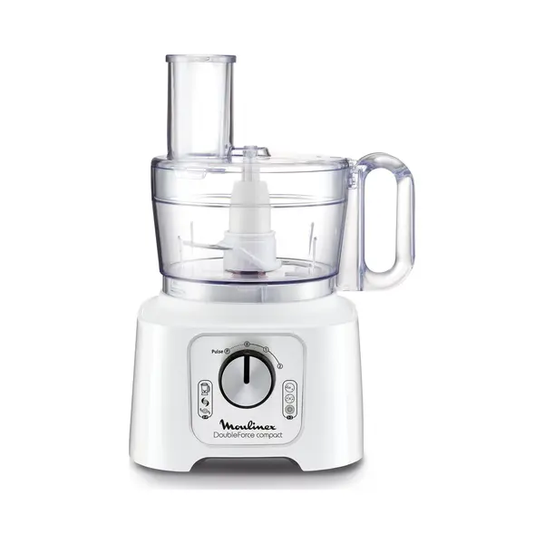 Moulinex DoubleForce Compact FP544111 Küchenmaschine 800 W 2,2 l Weiß thumbnail