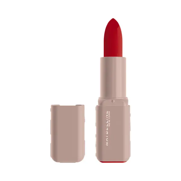 Maybelline New York Serum Bullet Lipstick, 8Hours Plumping Moisture, Oil Blend & Hyaluronic Acid, Matte Formula, Moisturizing, Vibrant Color Lasts All thumbnail