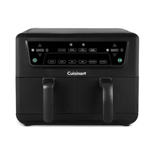 Cuisinart AFD10OBLE friteuse Dubbel 10,4 l Vrijstaand 2400 W Heteluchtfriteuse Zwart