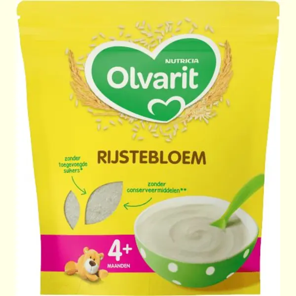 Olvarit Rijstebloem 4+ Maanden 200 Gr thumbnail