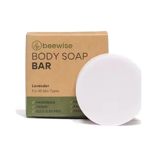 Beewise Zeep Voor Het Lichaam | Nature Zeep Lavendel | Sls & Parabens Free | Vegan | Lavender Natural Essence | Body Wash Bar | Body Soap Bar