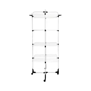 Tancarville Droogtoren - 40 M Drooglengte - Compact En Inklapbaar - Wit