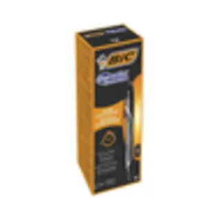 Bic Gel-ocity Quick Dry Zwart Intrekbare balpen met klembevestiging Medium 12 stuk(s)