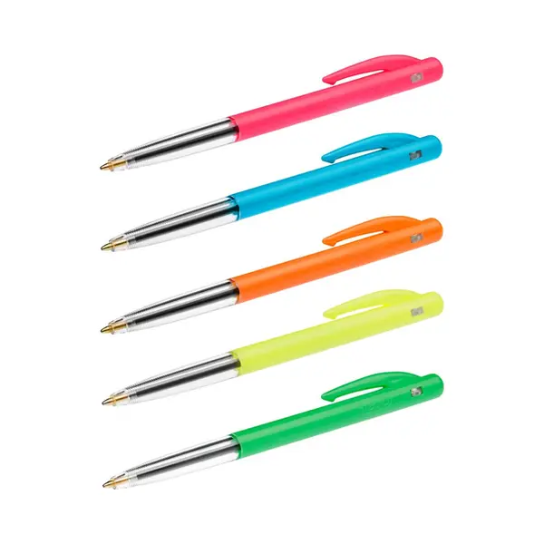 Bic 951490 Kugelschreiber Blauer Clip-on ausziehbarer Kugelschreiber Medium 10 Stück(e) thumbnail