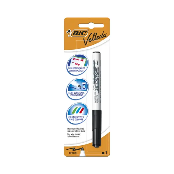 Bic Velleda 1741 Bl 1 Zwart thumbnail
