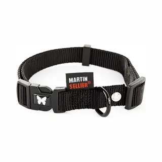 Martin sellier Martin Halsband Verstelbaar Nylon Zwart